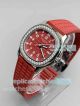 PPF Swiss replica Patek Philippe Aquanaut 5067A 35.6mm Diamond Red Rubber Strap Watch (2)_th.jpg